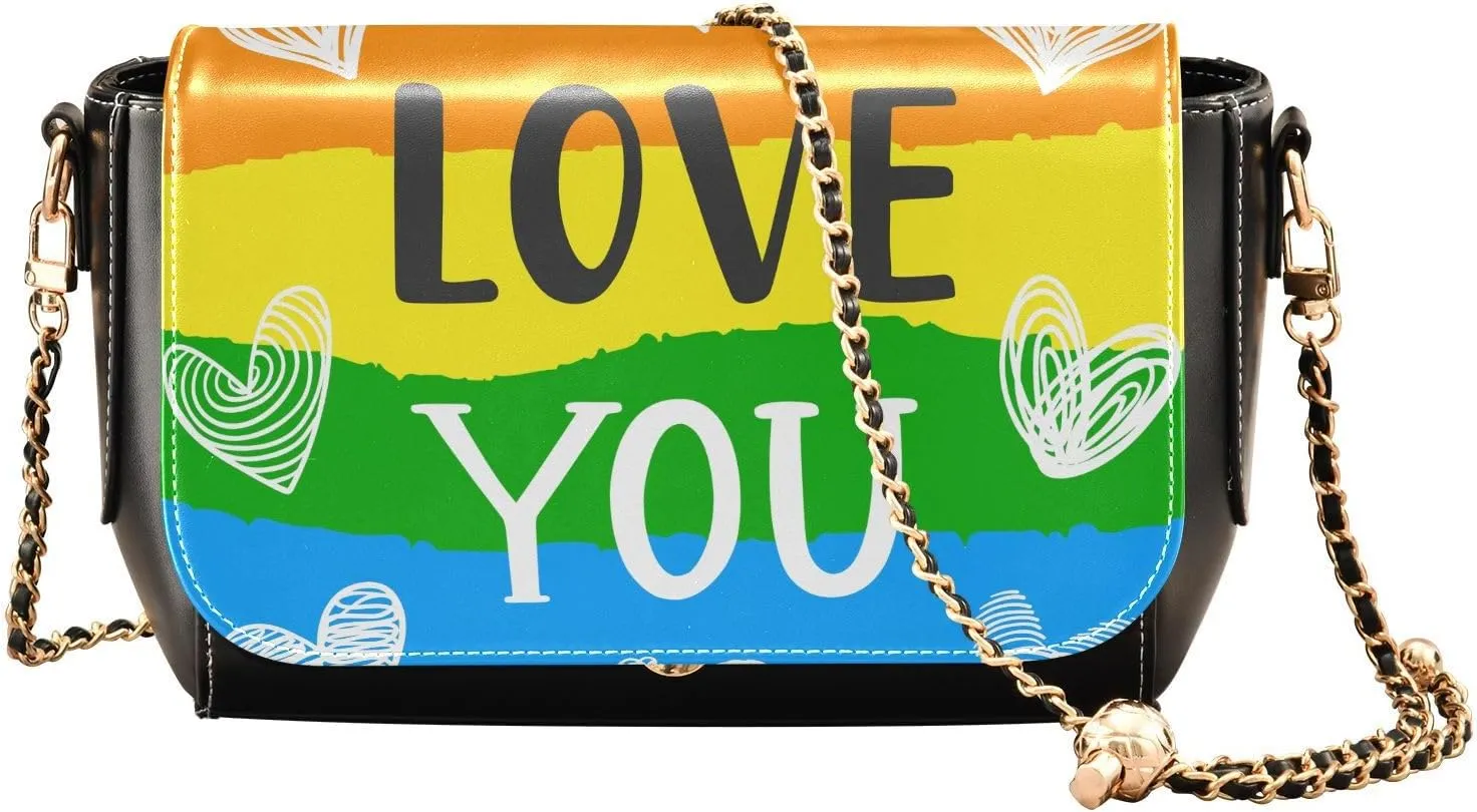 Crossbody Bags for Women Trendy Women's Black Shoulder Bag Small PU Leather Flap Cross Body Bag Handbags