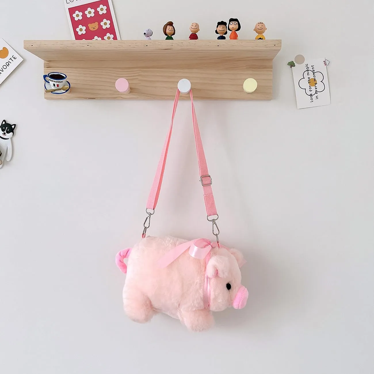 Cute Plush Goose Bag Funny Novelty Purse Shoulder Bag