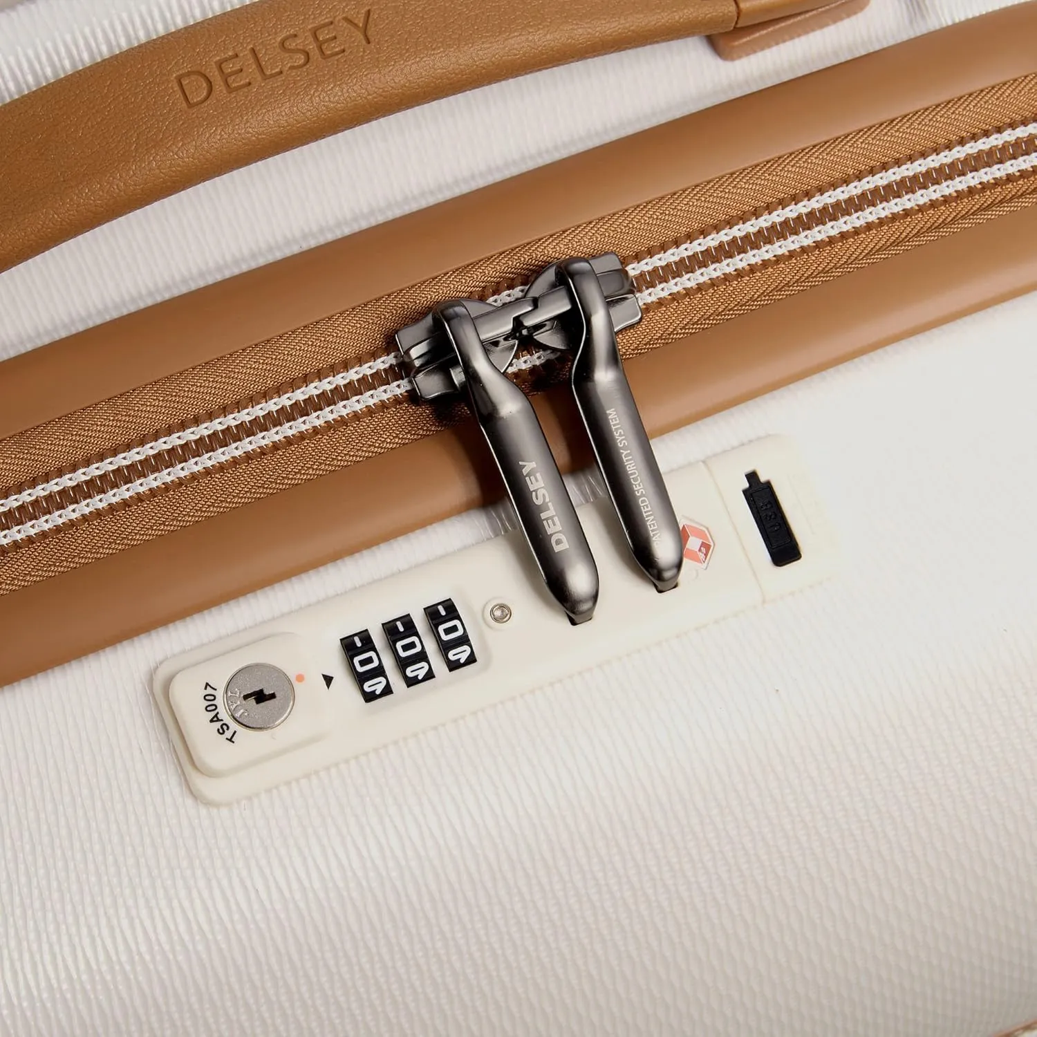 DELSEY PARIS Chatelet Air 2.0 Hardside Luggage with Spinner Wheels, Angora, Carry on 19 Inch