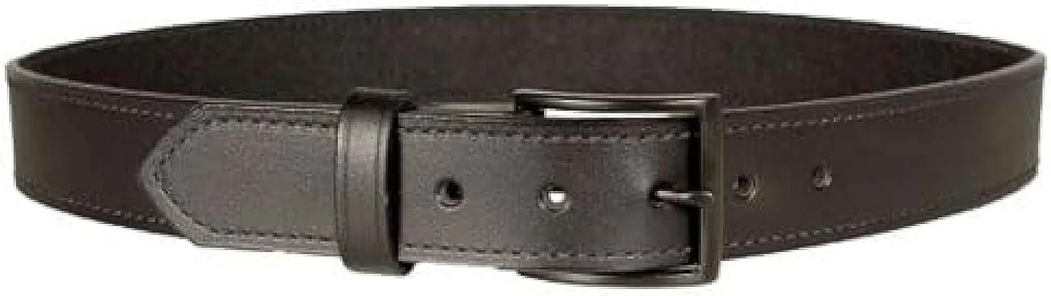 DeSantis 1.5" Everyday CCW Carry Belt - Leather Gun Belt for Men Concealed Carry, Heavy Duty Pistol Holster Belt, Designed for Law Enforcement - Black Leather, Size 36