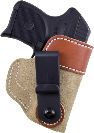 DeSantis Sof-Tuck - IWB Holster, Fits the KelTec P32/P3AT/RGR LCP/LCP II, Colt Mustang/Pony/Pocketlite, Taurus 738TCP/Spectrum, Springfield 911, SIG P238, Kimber Micro Carry 380 - Right Hand Draw, Tan