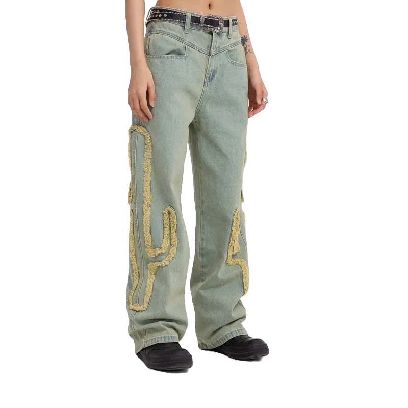 Desert Mirage Wide-Leg Jeans