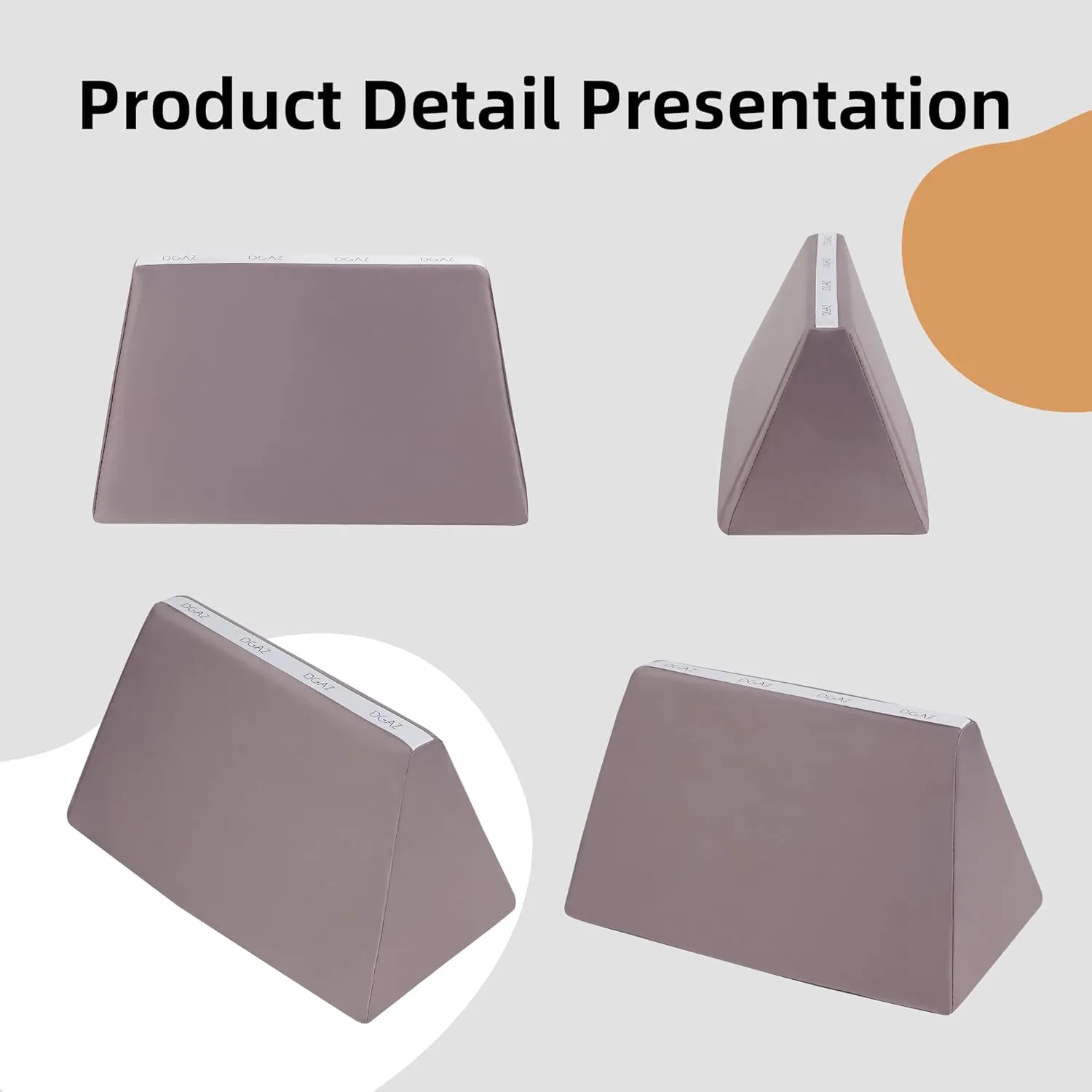 DGAZ Purse Pillow Shaper Insert,Luxury Handbag Tote Shapers, Memory Foam- Fits Birkin 25/30/35/40 Bag (Konjac Purple, BK25 Retourne)