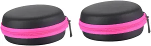 Didiseaon 2pcs Storage Bag Organizer for Round Bottles Portable Carrying Case Travel-friendly Cosmetic Bag Without Bottles