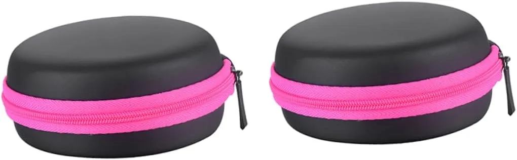 Didiseaon 2pcs Storage Bag Organizer for Round Bottles Portable Carrying Case Travel-friendly Cosmetic Bag Without Bottles