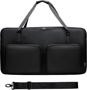 DJ Controller Bag Case Compatible with Pioneer DJ DDJ-FLX10, DDJ-REV7, Rane ONE, AKAI Professional MPK249, Denon DJ SC Live 2/4 DJ Controller with Shoulder Strap
