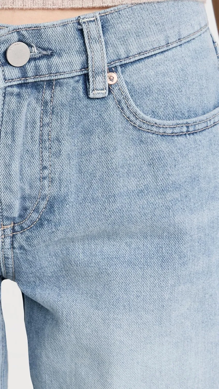 DL1961 Women's Drue Straight: Low Rise Vintage Jeans 27"