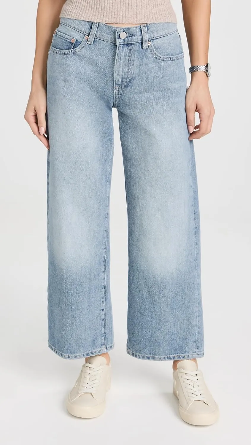 DL1961 Women's Drue Straight: Low Rise Vintage Jeans 27"