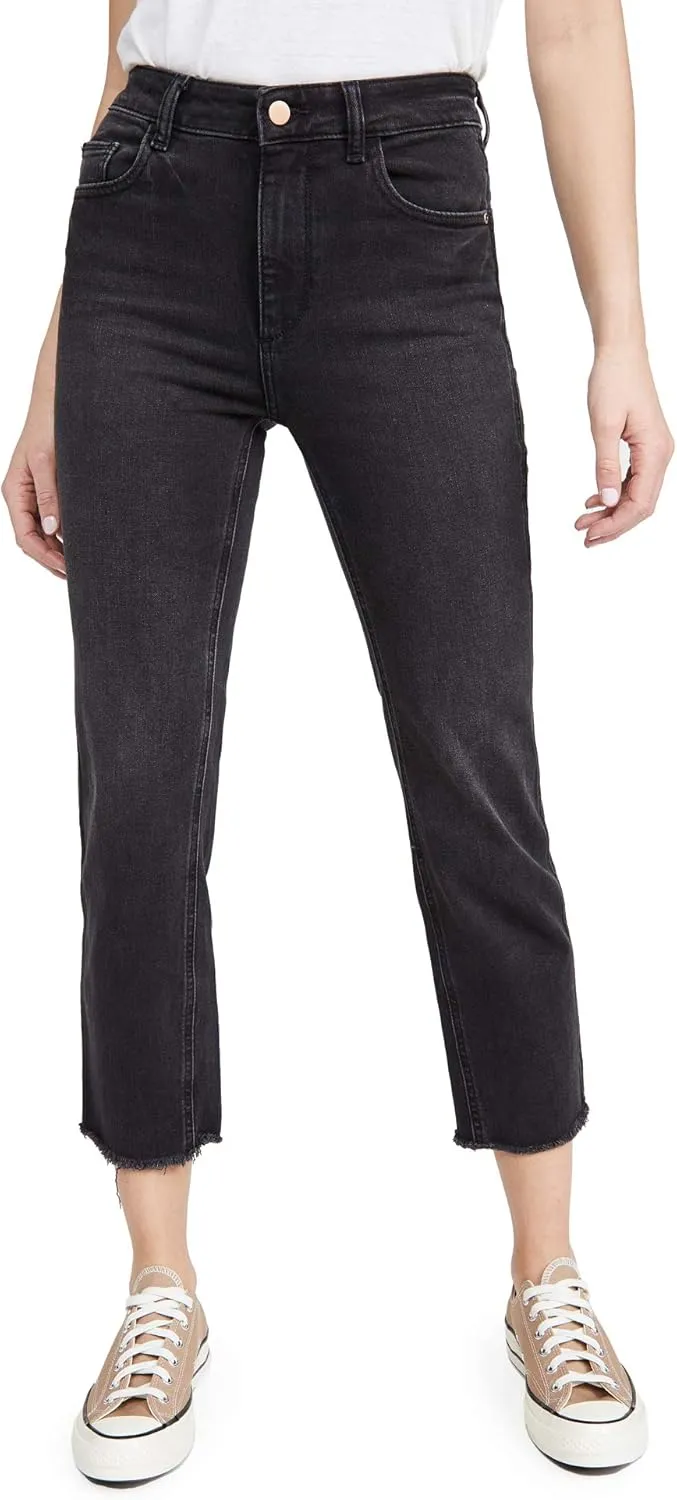 DL1961 Women's Patti Straight High Rise Vintage Jean
