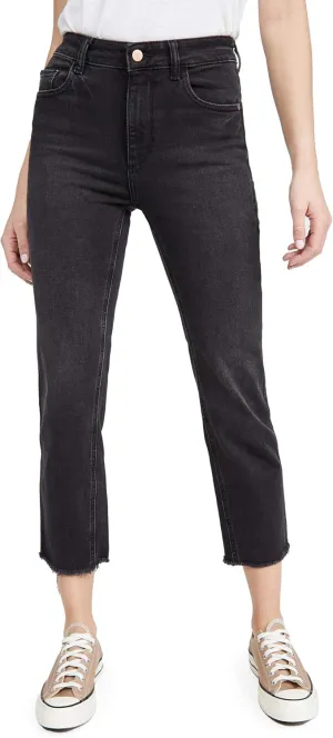 DL1961 Women's Patti Straight High Rise Vintage Jean