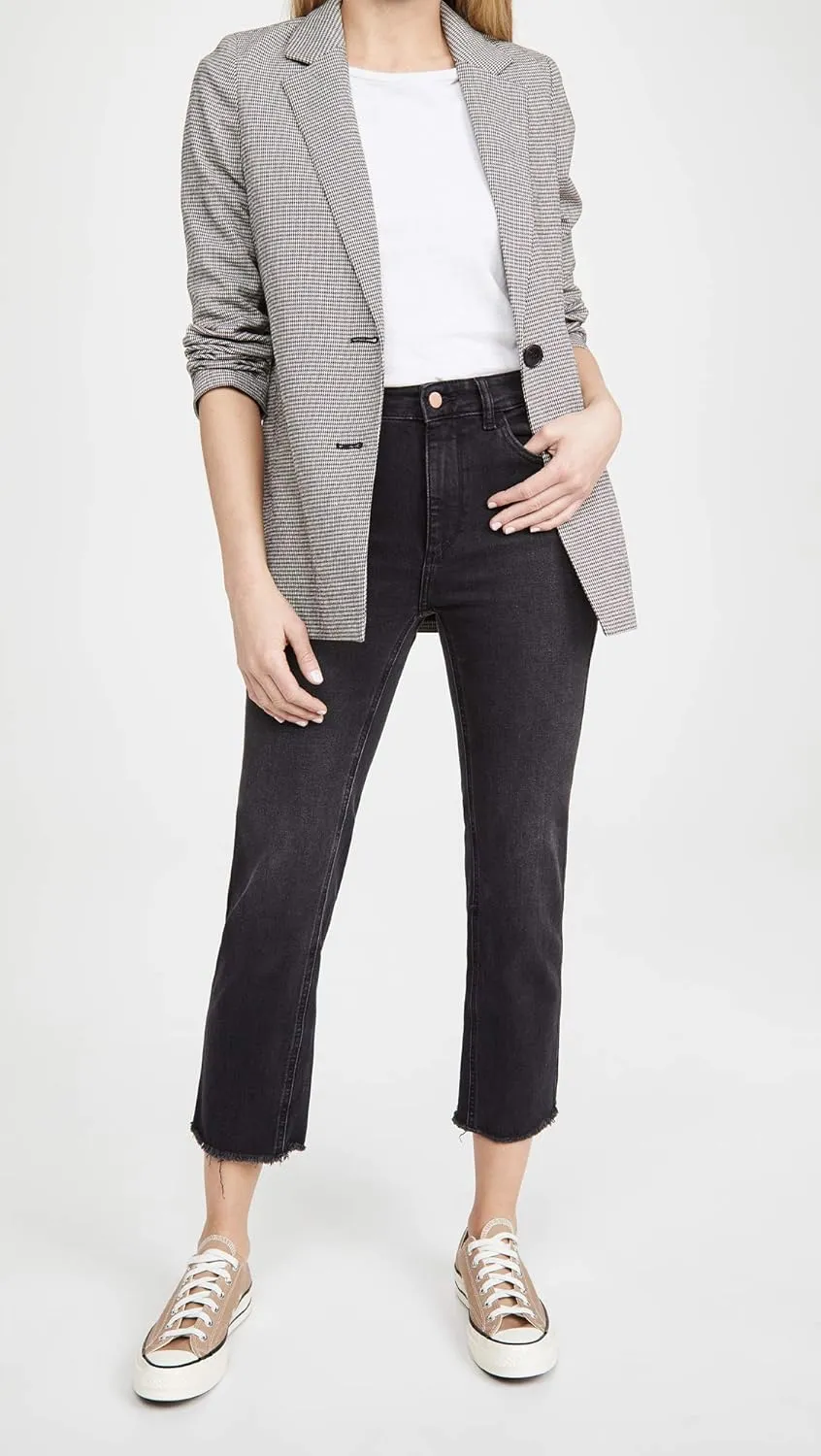 DL1961 Women's Patti Straight High Rise Vintage Jean