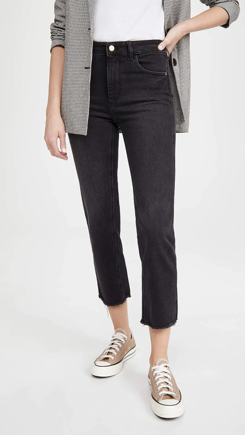 DL1961 Women's Patti Straight High Rise Vintage Jean