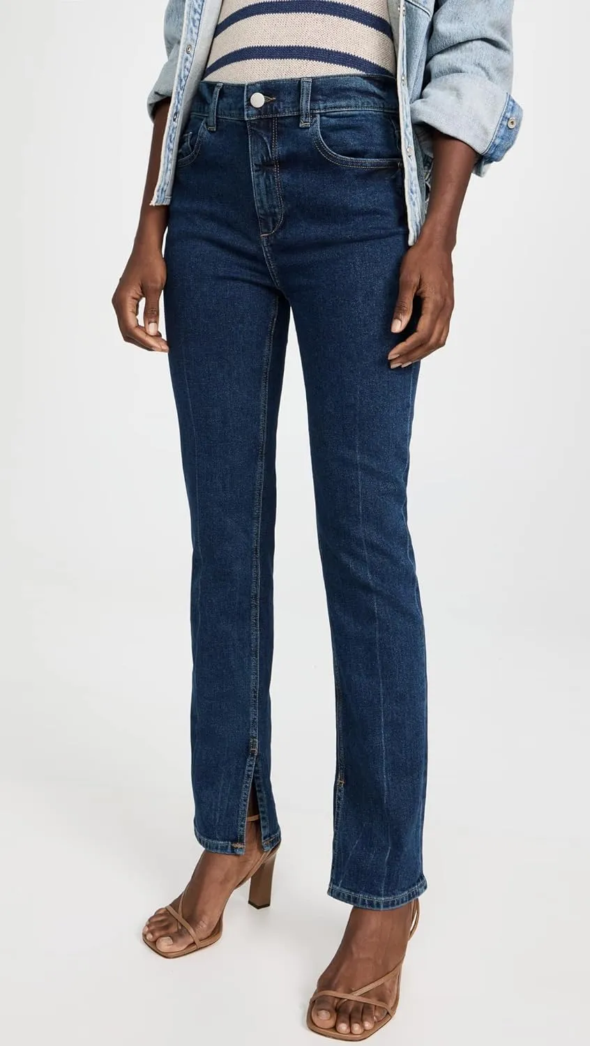 DL1961 Women's Patti Straight Vintage Jeans