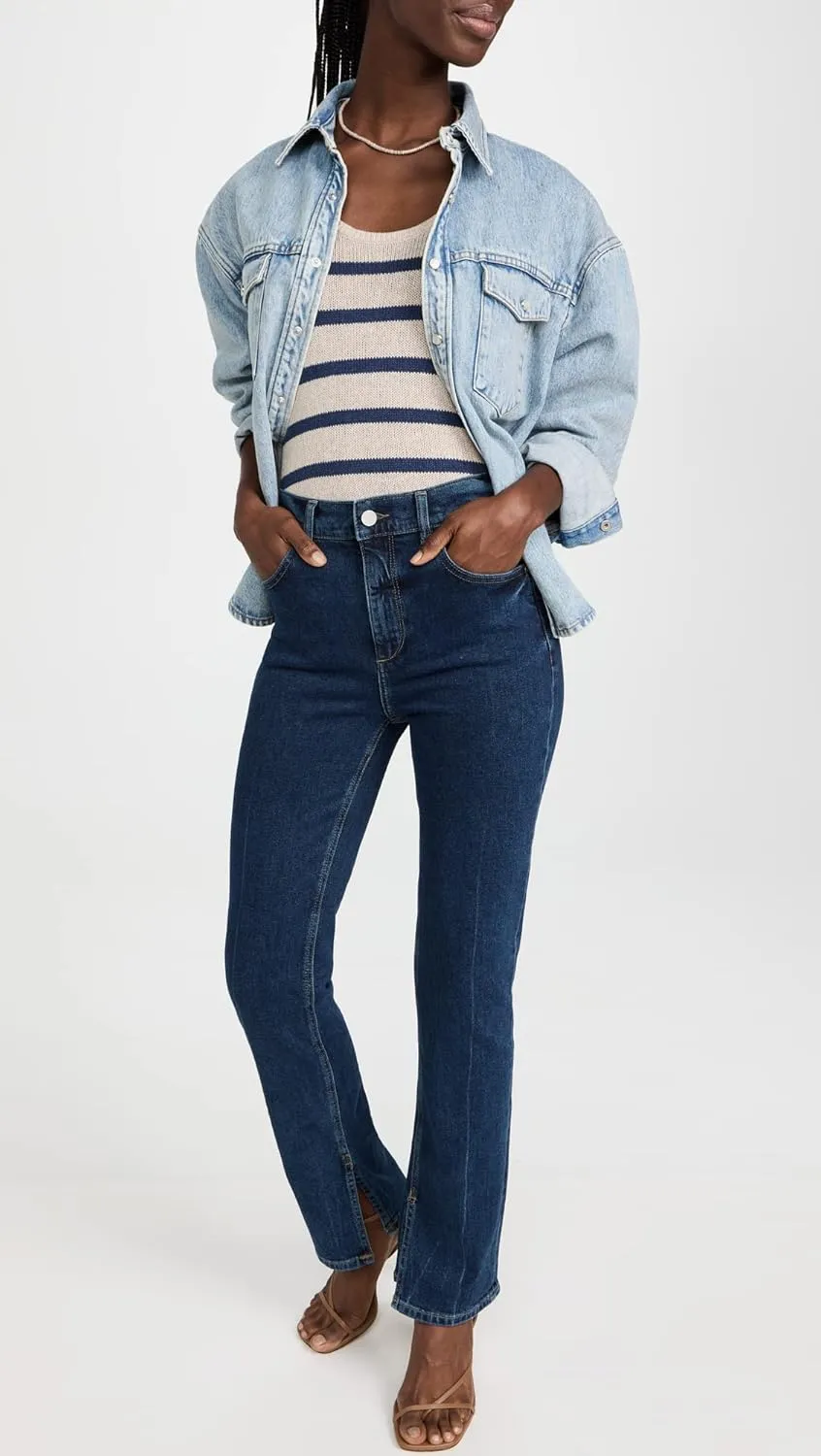 DL1961 Women's Patti Straight Vintage Jeans