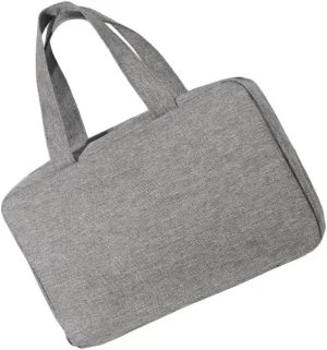 DOITOOL 1pc Makeup Storage Bag Makeup Bags Purse Makeup Bag Toiletry Travel Bag Make up Storage Bags Male, Grey, 27X8X18CM