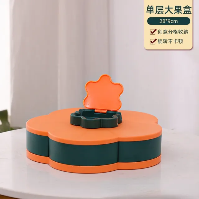 Double layer rotating Box
