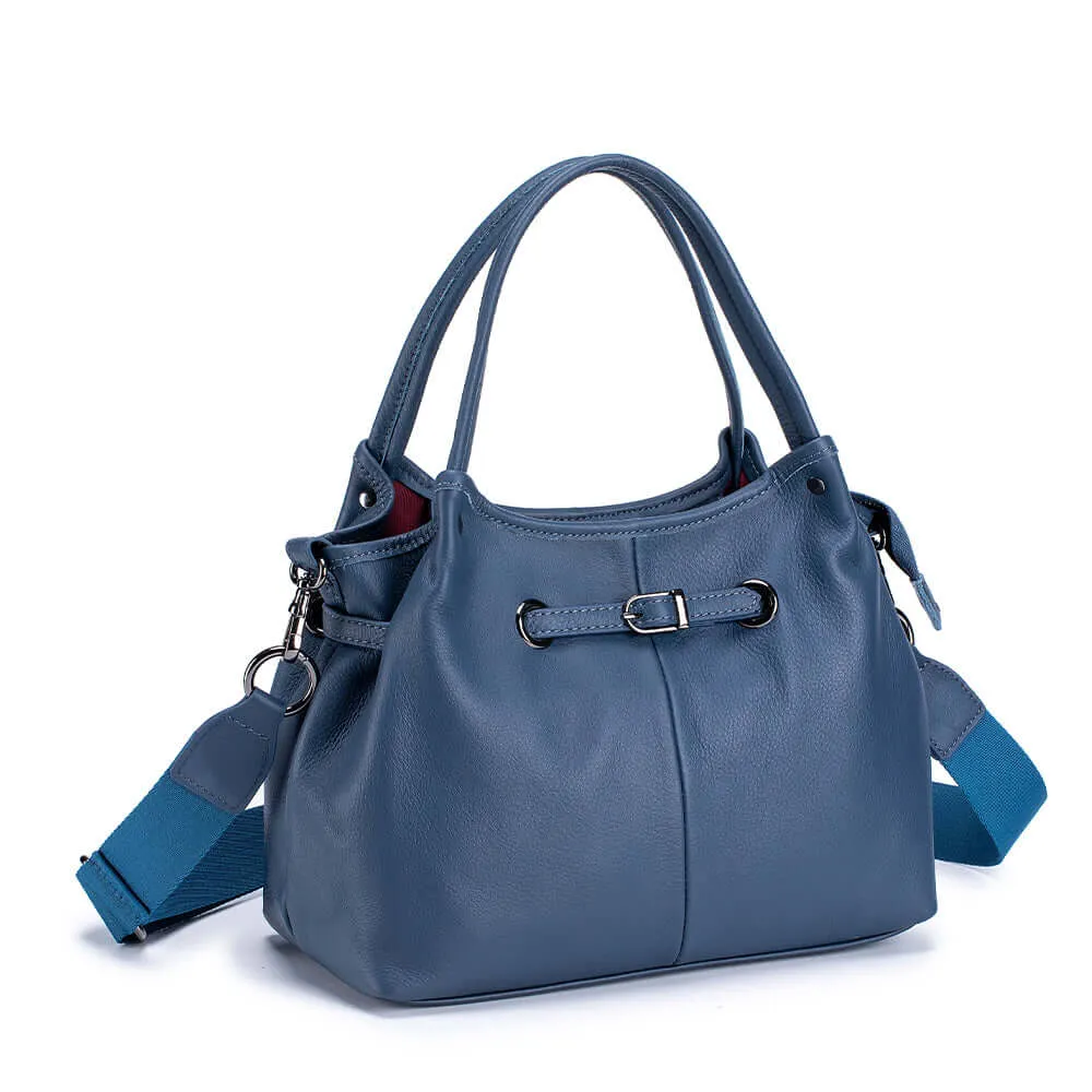Elegant Leather Handbag – Versatile Shoulder & Crossbody Bag