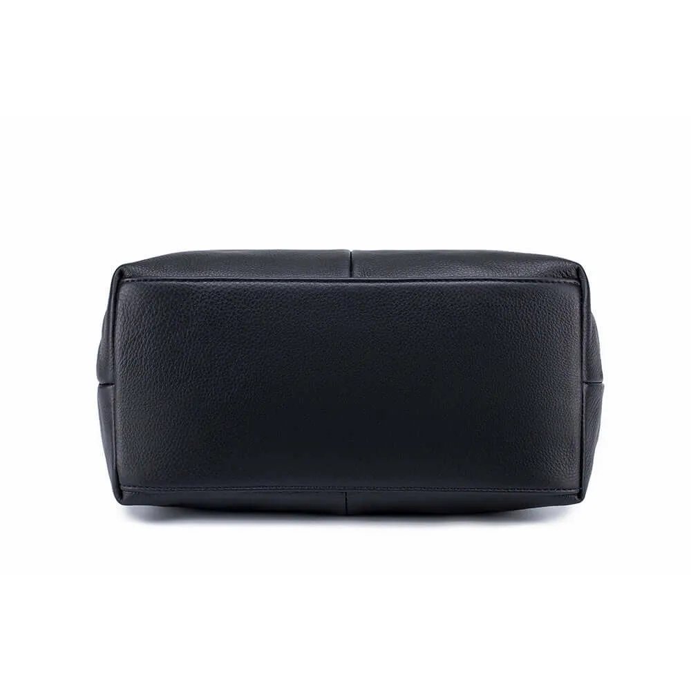 Elegant Leather Handbag – Versatile Shoulder & Crossbody Bag