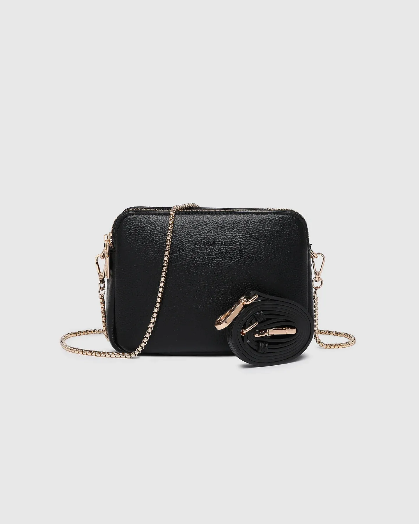 Elle Crossbody Bag - Black - Louenhide