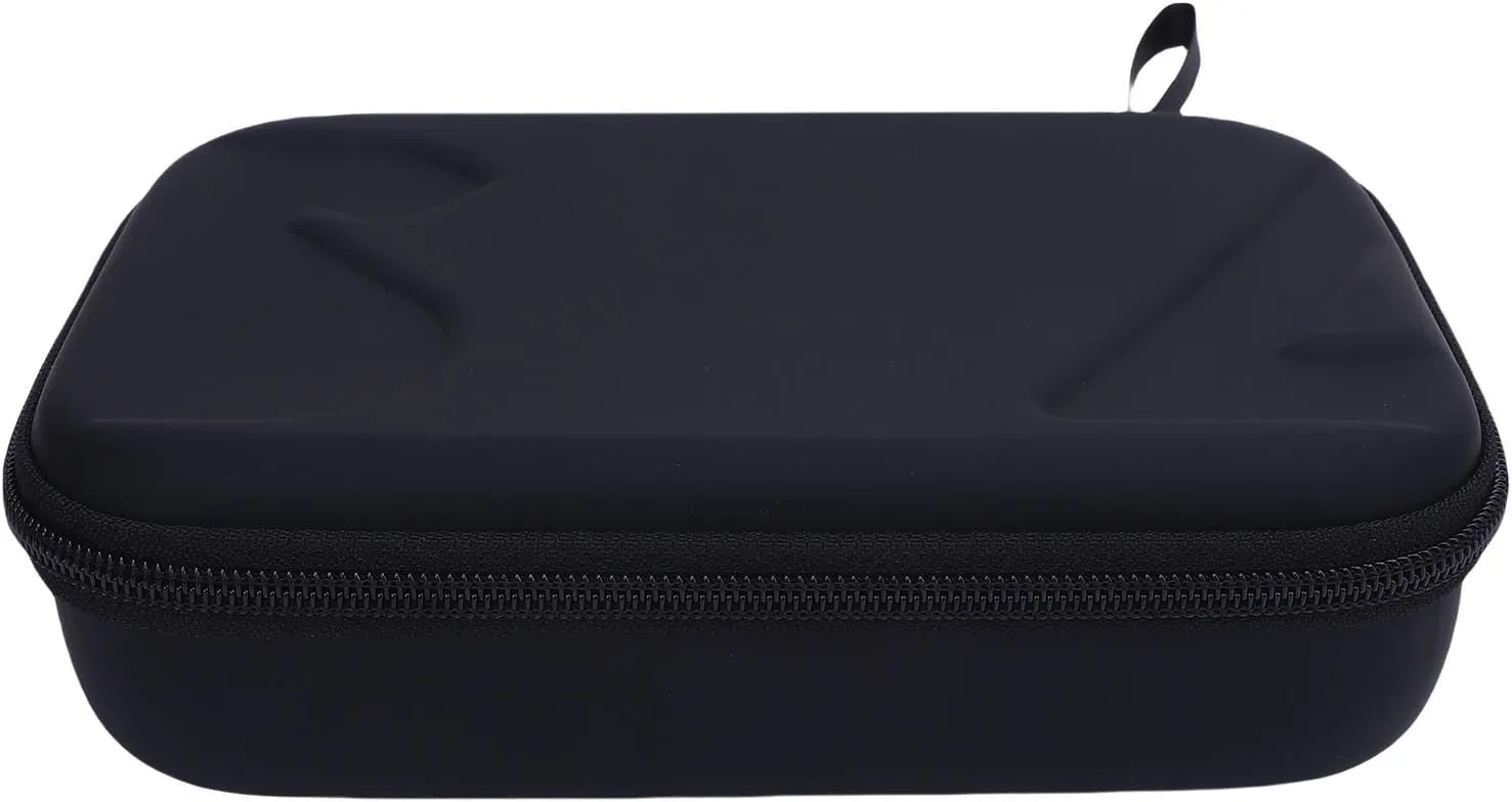 EVA Shockproof Anti Scratch Stabilizer Travel with Accurate Molded Interior Matte Artificial Leather Storage Bag for Osmo Mobile 7 (Black)