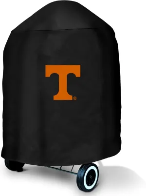 FANMATS 42856 University of Tennessee Kettle Style Grill Cover with Primary Team Logo - 25in x 25in x 35in