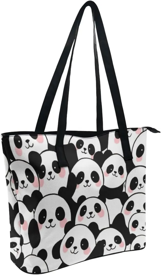 Fashion Coach Handbags for Women, Reusable Large Capacity Long Handle Tote Bag for Shopping, Work