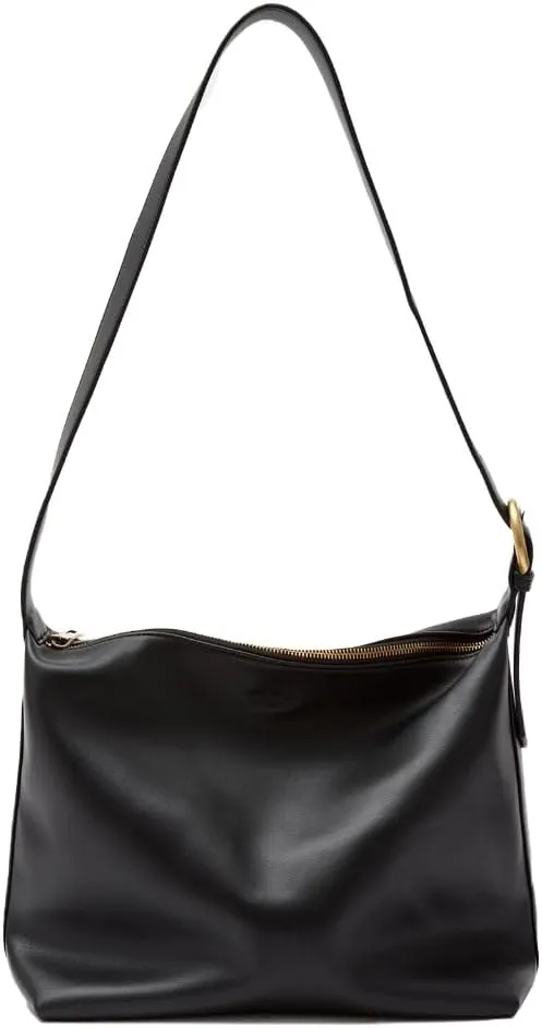 Fashionable Everyday Shoulder Bag PU Leather Solid Color Large Capacity Crossbody Handbag with Spacious Compartments
