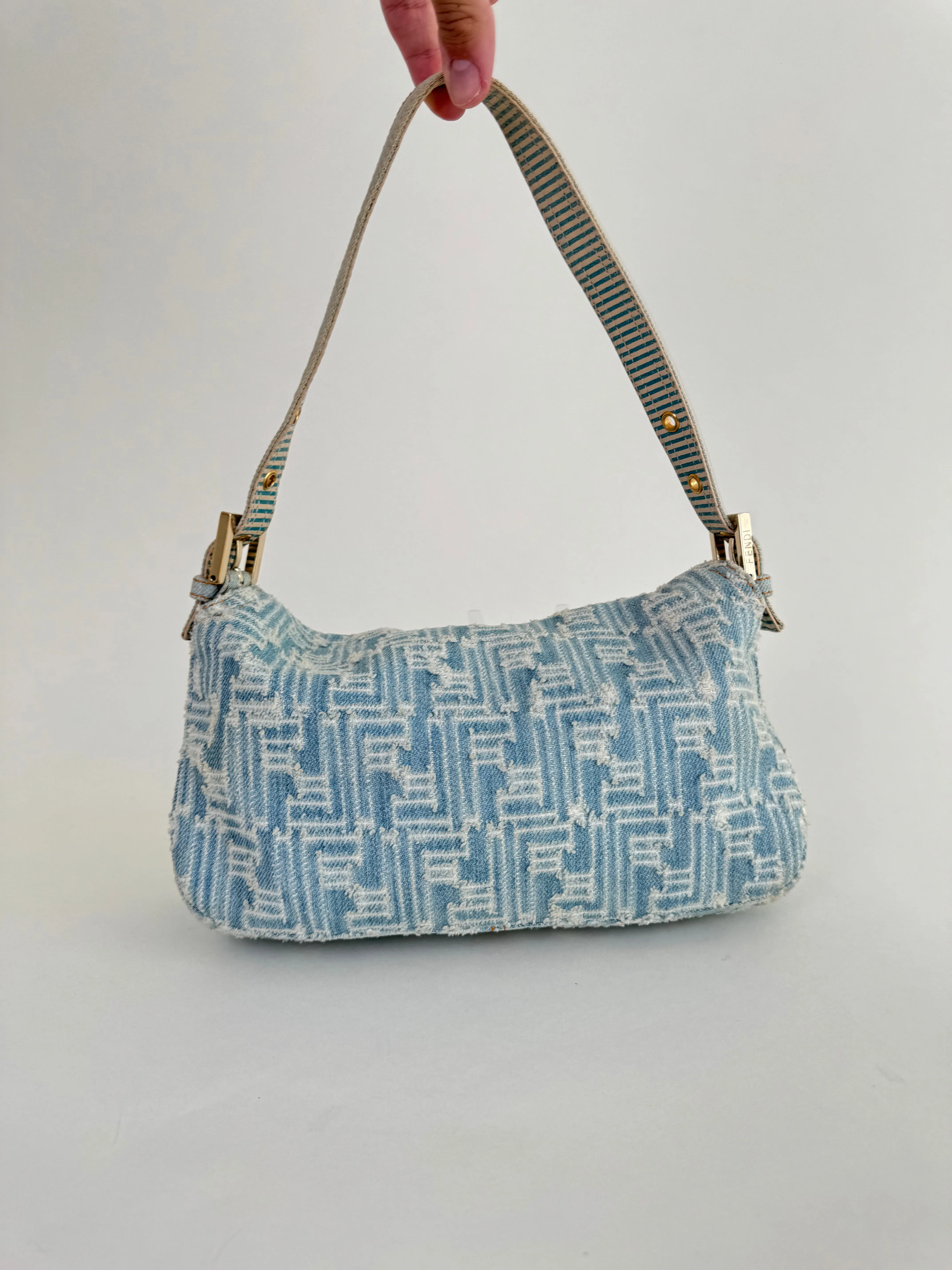Fendi Denim Mama Baguette