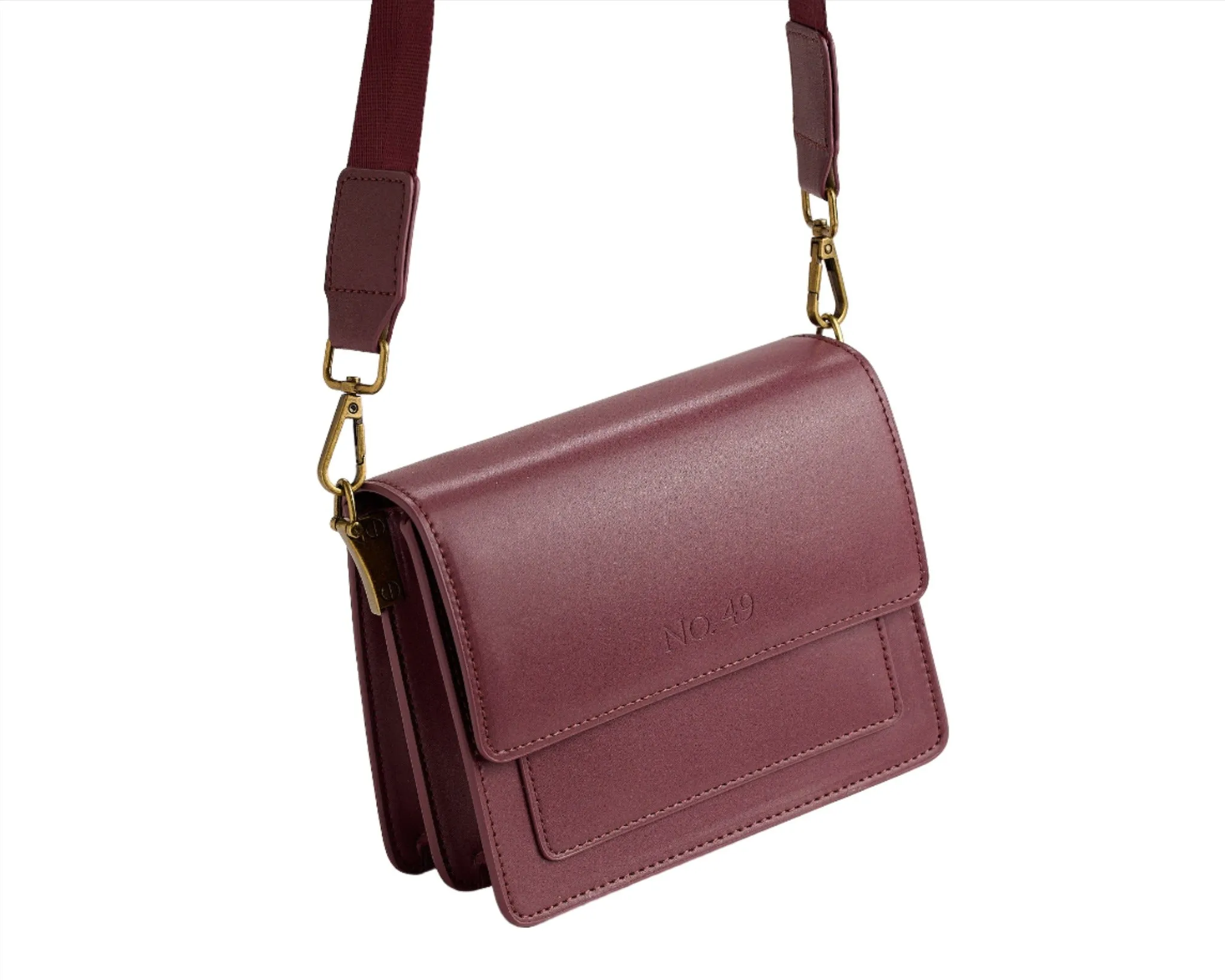 Fifi Burgundy Crossbody Bag