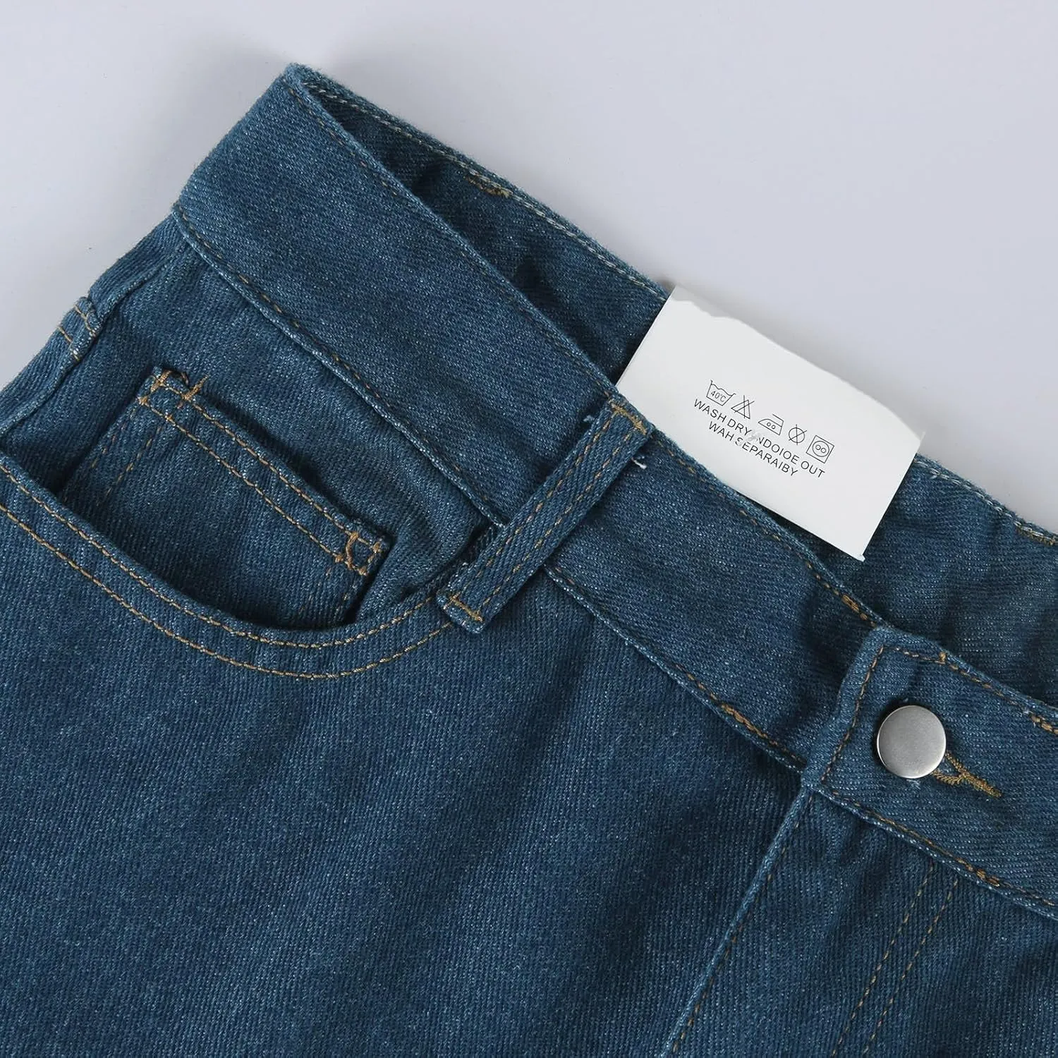 Flare Jeans for Women Wide Leg Baggy Pants Vintage Jeans High Waisted Sweatpant Straight Stretch Pant with Pockets