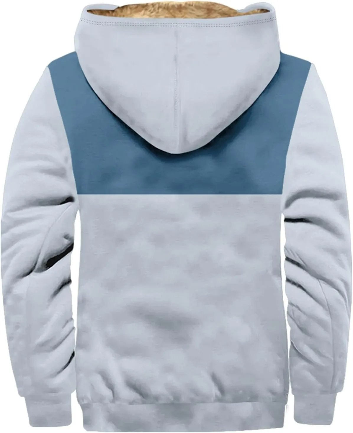 Fleece Jacket Men Cotton Cargo Jacket Winter Sherpa Fleece Lined Coat Shirt Fluffy Pullover Outfits Military Jackets