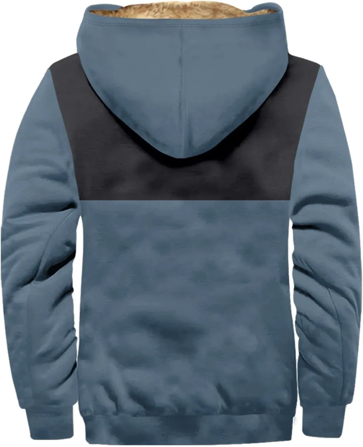 Fleece Jacket Men Cotton Cargo Jacket Winter Sherpa Fleece Lined Coat Shirt Fluffy Pullover Outfits Military Jackets