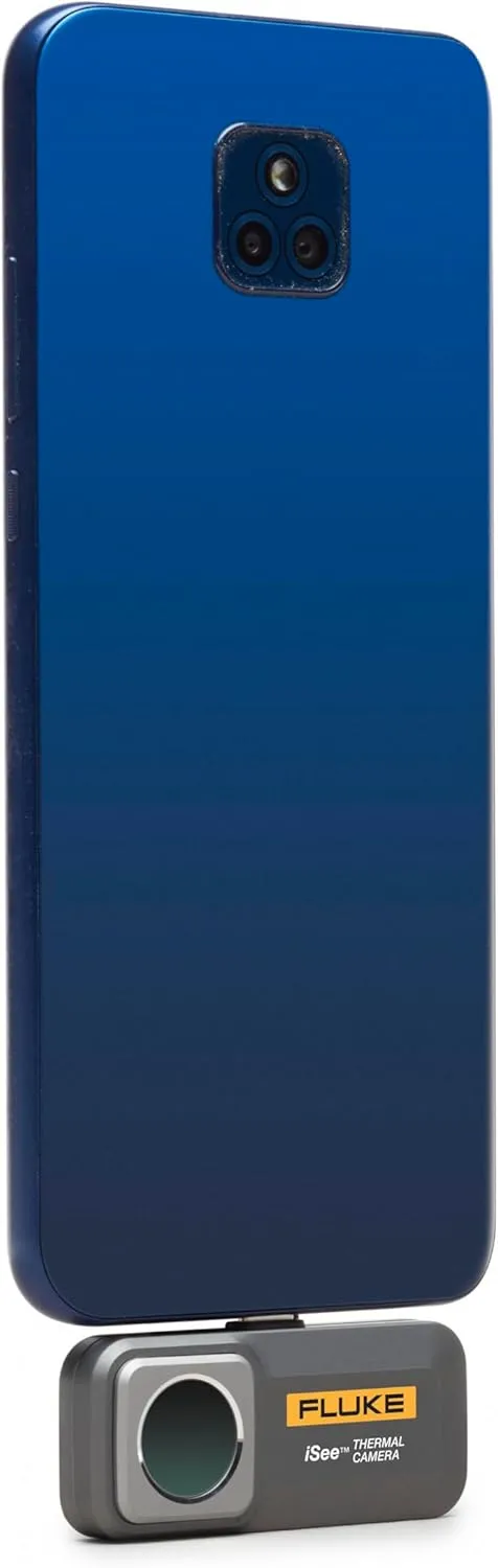 Fluke TC01A 25Hz - iSee Mobile Thermal Camera for Android Smartphones, Temperature Range up to 1022°F