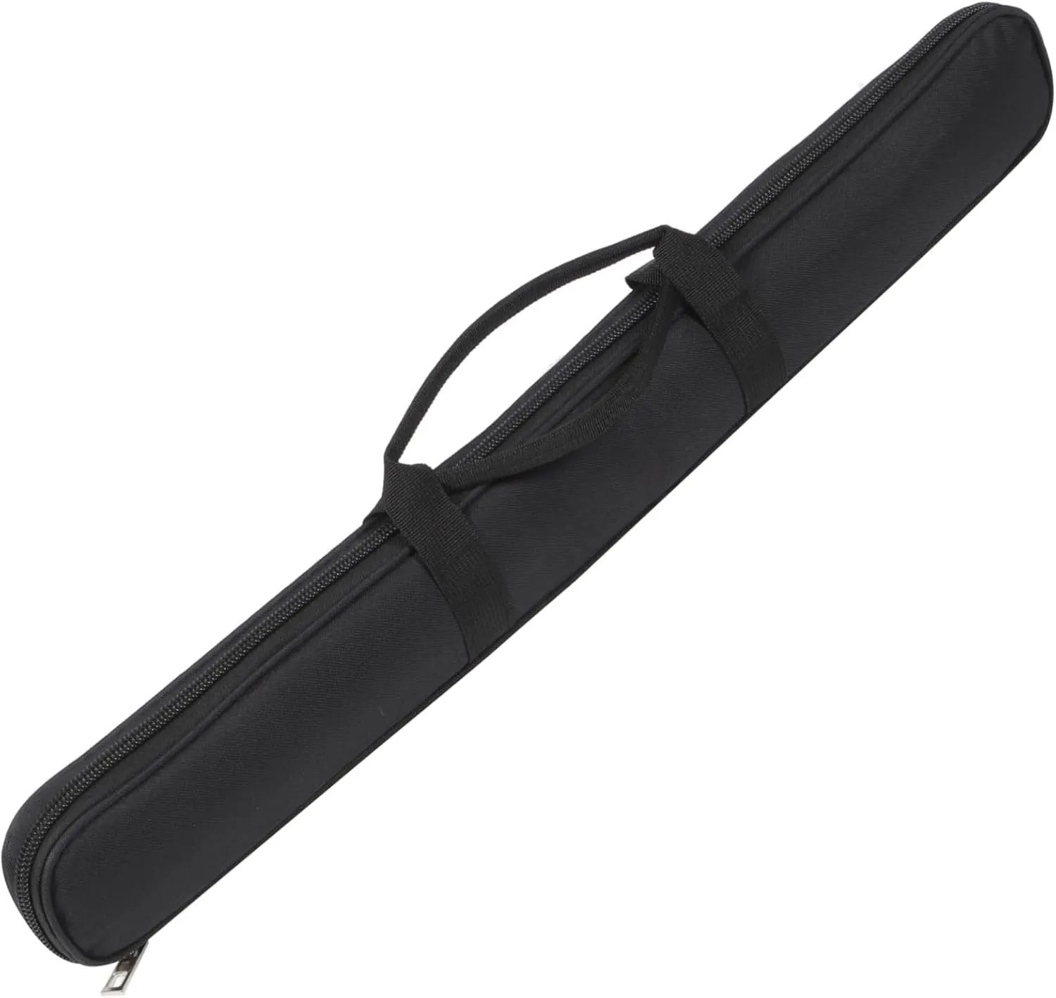 Flute Carrying Bag, Black Oxford Cloth Waterproof Flute Storage Case, Lightweight Handbags Outdoor Bamboo Flute Music Instrument Bag Pouch with Handle, 28 Inch