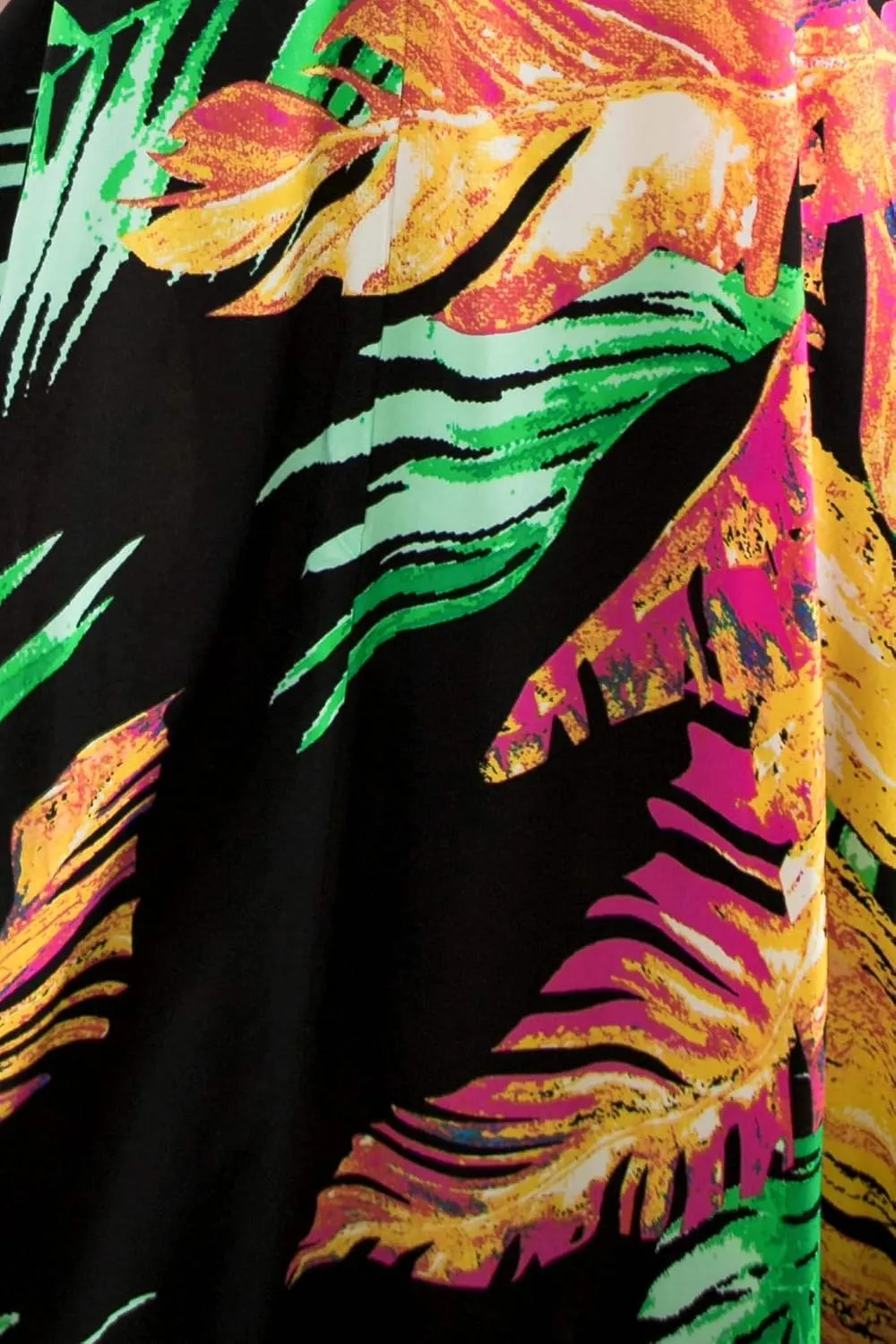 Flying Tomato Bohemian Printed V Neck Spaghetti Strap Drawstrings Beach Party Maxi Dress