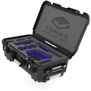 Foama Carry-On Case for Canon C300 Mark III (Blue Insert)
