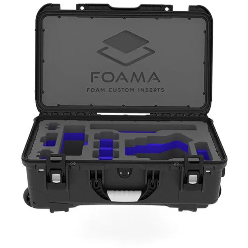 Foama Carry-On Case for Canon C300 Mark III (Blue Insert)