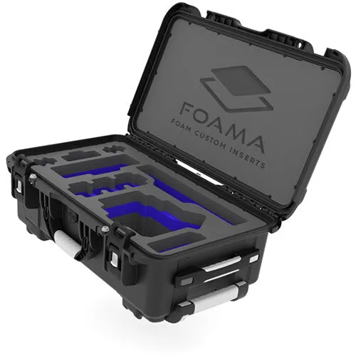 Foama Carry-On Case for Canon C300 Mark III (Blue Insert)