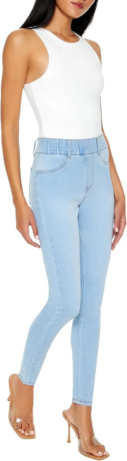 Forever 21 Women's Pull-on High-Rise Skinny Jeans