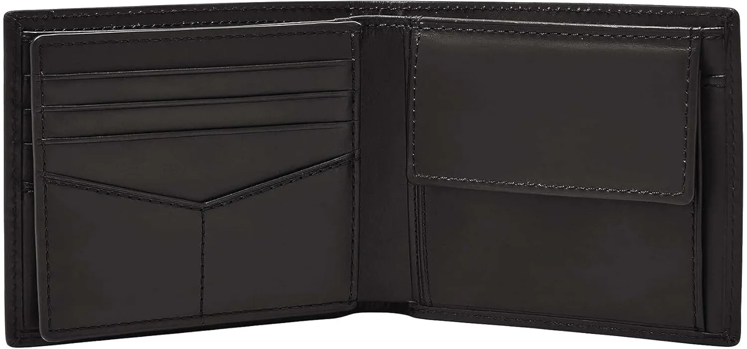 Fossil Men's Derrick Bifold Coin Pocket Wallet