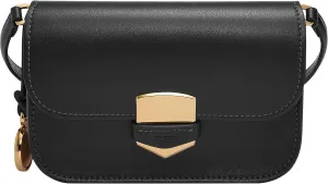 Fossil Women's Lennox Leather Flap Crossbody Bag