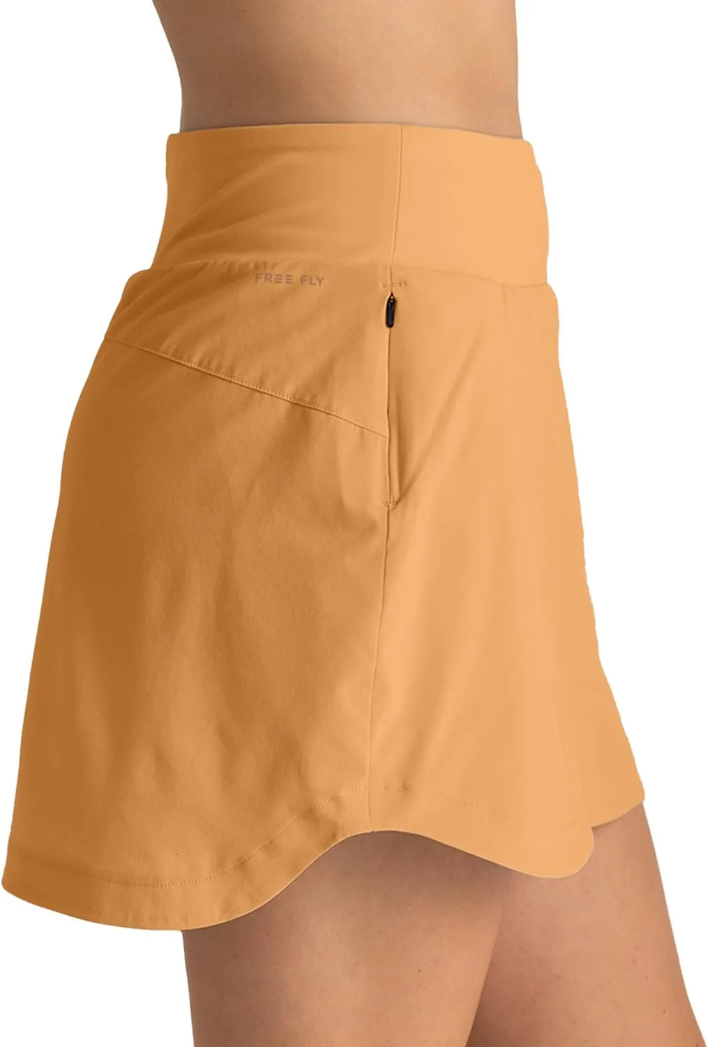 Free Fly Women's Lined Active Breeze Skort, 15" - Bamboo Viscose Liner, UPF 50  Sun Protection, Stretch Skirts for Women