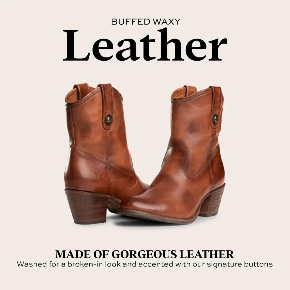 Frye Jackie Button Short Women's Leather Boot, Fashionable Design