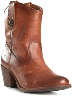 Frye Jackie Button Short Women's Leather Boot, Fashionable Design