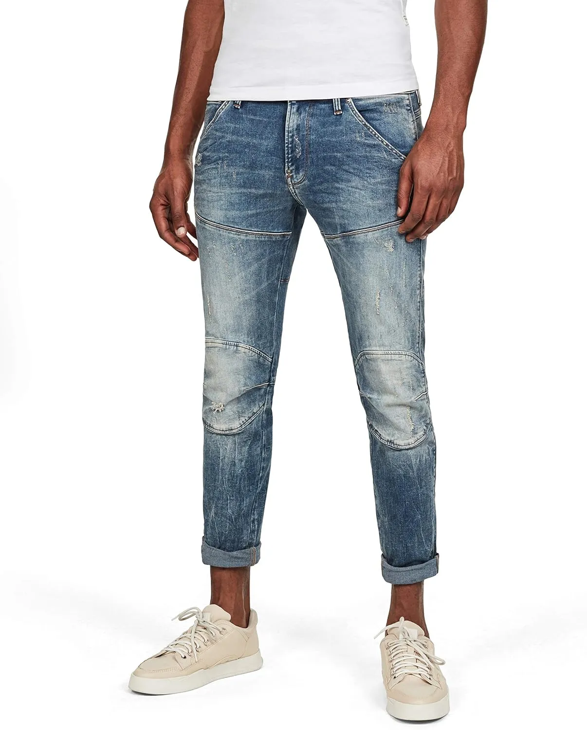 G-STAR RAW Men's 5620 3D Skinny Fit Jeans