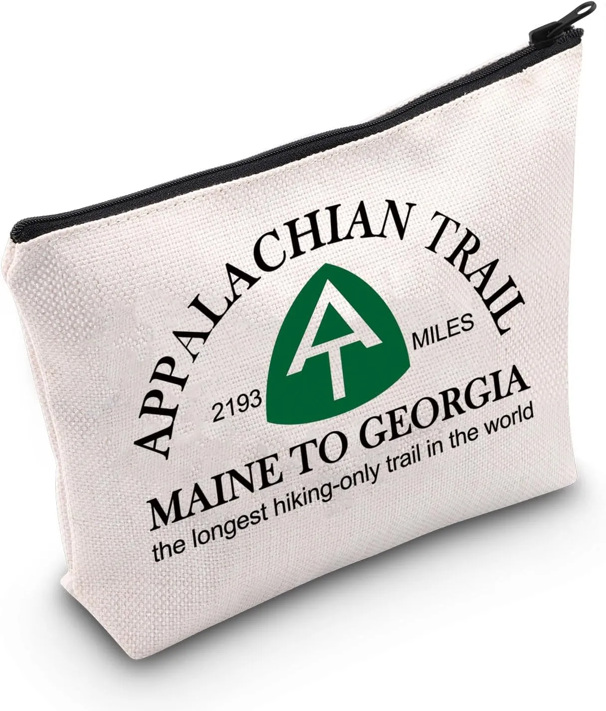G2TUP Appalachian Trail Makeup Bag Appalachian Trail Hiking Gifts National Scenic Trail Gifts Appalachian Trail Marker Bag (Appalachian)
