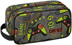Game Toiletry Travel Bag, Boys Toiletry Bag, Waterproof Lightweight Cosmetic Bag Wash Bag Toiletry Bag for Boys Toddler Travel Essential