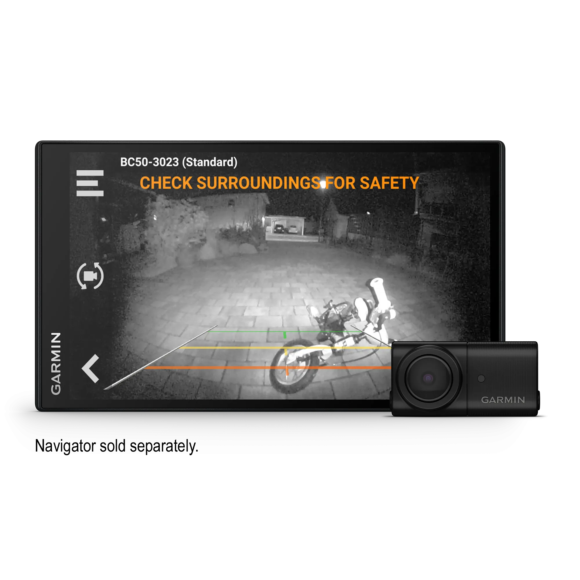 Garmin BC 50  Wireless Backup Camera, HD Resolution, 160-degree Lens, Weather-Resistant, 50ft Range for Trucks, RVs and Trailers