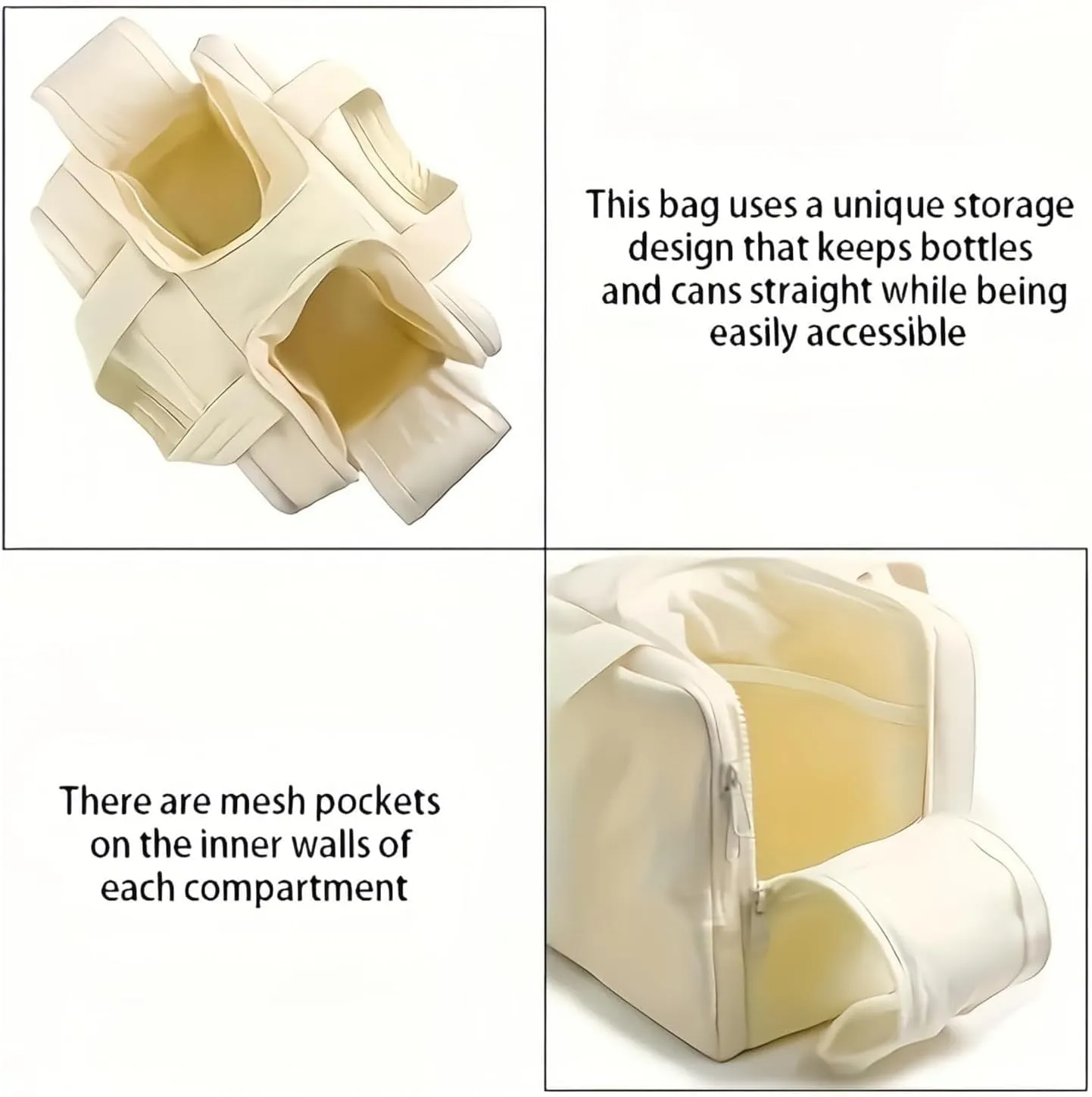 GDSAFS Large Capacity Wide-Open Travel Cosmetic Bag - Curetoaway Travel Cosmetic Bag, 4-In-1 Portable Waterproof Dry/Wet Separation Pouch Open Flat Toiletry Bags with 4 Compartments (2pcs/D)
