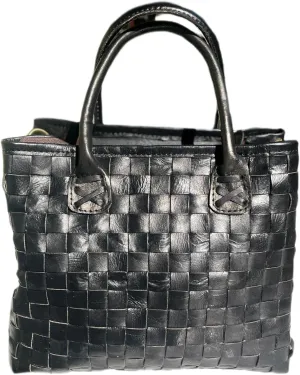 Genuine Leather Woven Bag, Leather Handbag, Leather Crossbody Bag, Leather Purse